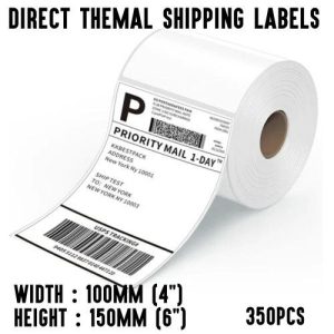 4x6 inches waybill label roll - 350pcs per roll