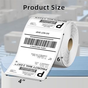 4x6 inches waybill label roll - 500pcs per roll